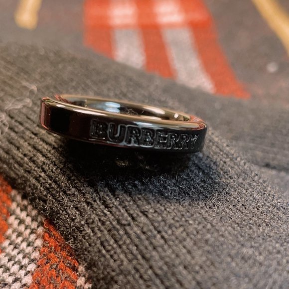 Burberry Plaid Merino Wool Blend Cardigan Red Black Bias Plaid (L) - Picture 6 of 11